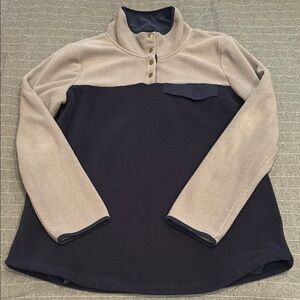 Fleece Snap Sweatshirt